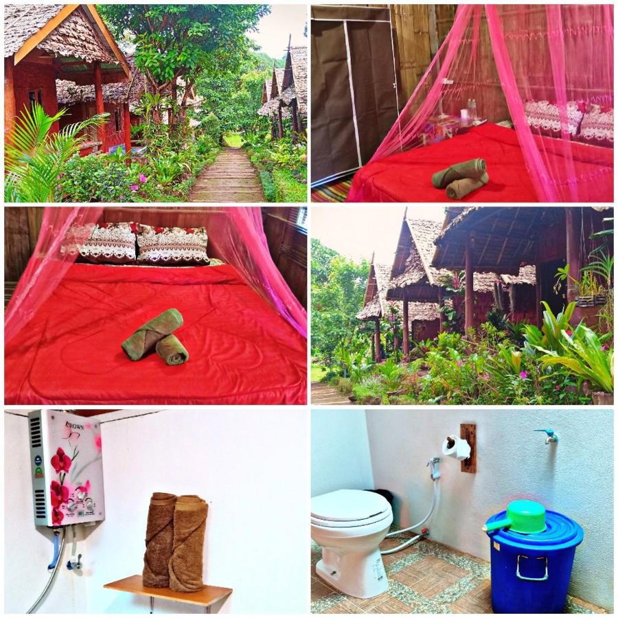 ลุงนะ โฮมสเตย์ ปางอุ๋ง แม่ฮ่องสอน Ban Huai Makhuea Som المظهر الخارجي الصورة